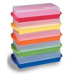 96 Well of 1.5&2.0 ml./0.5 ml. Reversible rack with cover, 5 pcs/PK